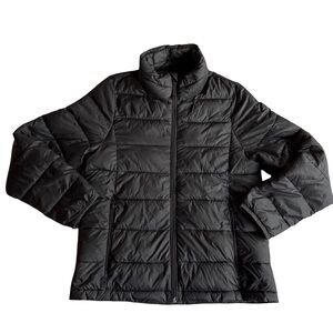 Abercrombie & Fitch Black Lightweight Packable Insulated Puffer Jacket Sm